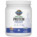 Garden of Life - Functional Protein Stress Relief - 20g Organic Sprouted & Fermented Protein Blend - Blueberry Muffin, Mood Blend for Stress Management, Ashwagandha KSM-66, Vegan - About 14 Servings