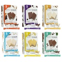 Power Crunch Protein Wafer Bars, Variety Pack, in 6 Flavors 1.4 Ounce Bars (30 Count). High Protein Snacks with Delicious Taste