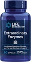 Extension Life Enzymes, Digestive Health Support, Nutrient Абсорбция, Digestive ензими, Non- GMO, 60 капсули