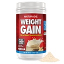 Naturade Weight Gain Nutrition Drink Mix for Healthy Weight Support, Balanced Calories with Protein, Vitamins & Minerals, Vanilla - 40.6 oz