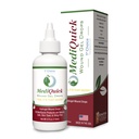 MediQuick Skin & Wound Care Hydrogel Drops - Quick Healing First Aid Drops with 12 Hours Action to Heal Cuts, Burns, Inflammation, Rash, Itch, Eczema & More - Safe Wound Wash with No-Sting - 4 Fl Oz