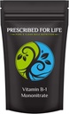 Prescribed For Life Vitamin B1 Mononitrate Powder, Thiamine B1 Supplement (12oz / 340g)