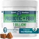Probiyotik + Fiber Regularity & Digestive Health. Gut Health için Köpekler için Probiyotik Supplements, Regularity, Upset Stomach, Gas, Yeast. No-Kill Shelters'a geri dön! 90 Kont