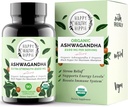 Organiskās Ashwagandha kapsulas 2100mg – Stresa atvieglojuma papildinājums – Papildus spēks, 100% Herbal, enerģija, Mood & Cortisol pārvaldnieks, Ietver melno piparu augstas absorbcijas – ne-GMO, 90 Ct