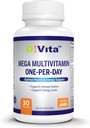 Mega Multivitamin One-per- Day, Support Immune System, Founity Health, Full Spectrum of Vitamin and Mineral, and Much More... 30- Day Suppply (30 None-GMO Tablet)