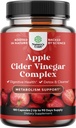 Cleansing Apple Cidergar Capsules - ACV Deep Cleanse dan Detox Pil untuk Kesehatan Gut dan Digetical dengan Slimming Cayenne - Ekstra Kekuatan ACV untuk Hunger Gut Cleanse dan Detox Tubuh Penuh Hitung