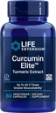 La extensión de vida Curcumin Elite Turmeric Extracto, 60 Cuenta
