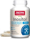 Jarrow Formulas® Inositol 750 mq, Dietary Supplement, Cellular Health və General Wellness üçün Liver Support, 100 Veggie Capsules, 100 Day Supply