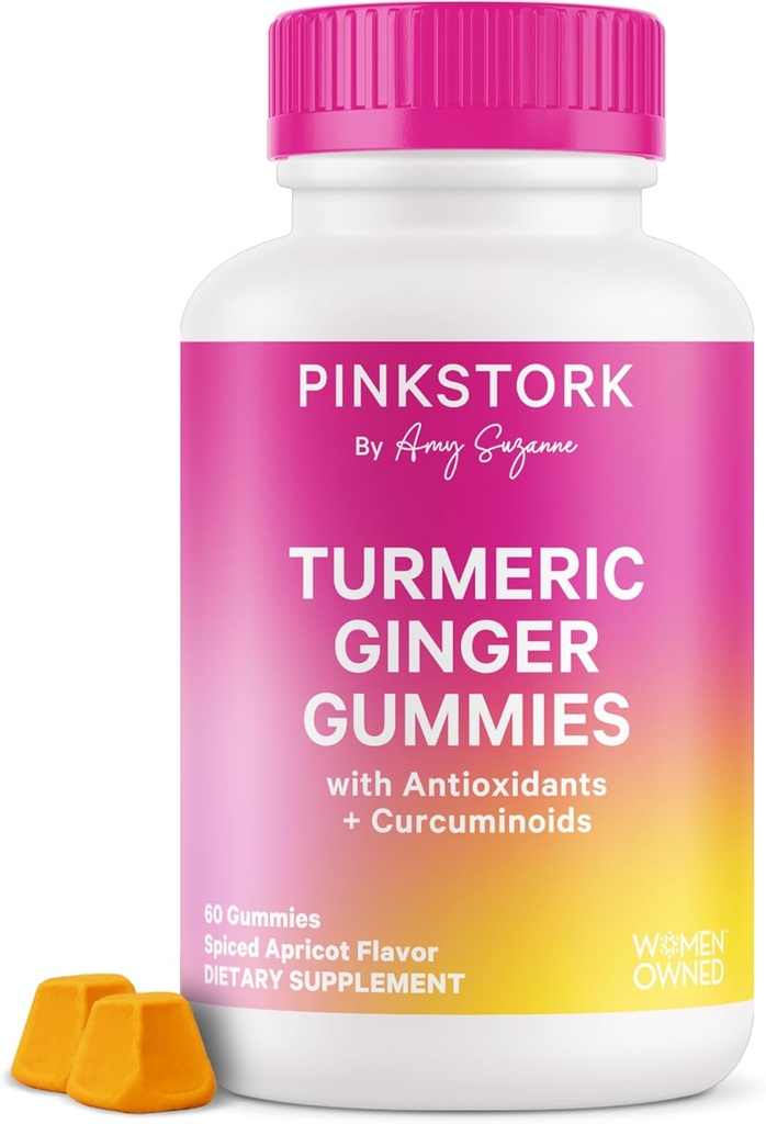 Pink Stork Turmicer Ginger Gummies . . . . . . . .