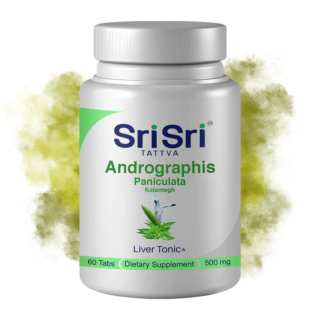 Andrographis Paniculata Supplements – 60 Tablets Plant Based Herbals Respiratory Wellness – Immune Strength Restorative Andrographis Tablets – 500 Mg Organic Green Chiretta Herb