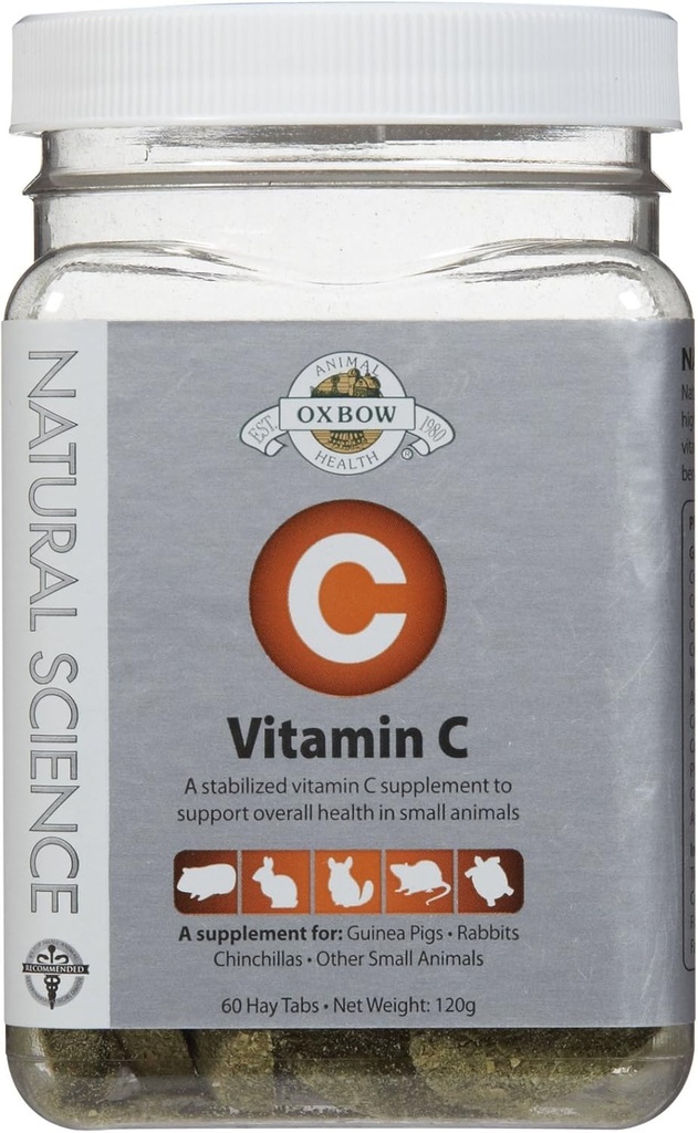 Oxbow Natural Science Witamina C Suplement 60 tab 120g