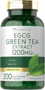 Nhà kinh tế học EGGG Green Tea Prog 1200mg 200 Capsules un-GMO và Gluten free