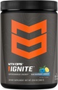 MTN OPS Ignite Energy Drink Powder, Gluten Free Nootropic Supplement Drink Mix, L Arginine, L Citrulline, cafeína e nootropic Sugar Free Drink Mix, 45 porcións, Blue Raspberry Lemonade