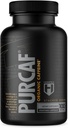 HOSSTILE PurCaf Organic Comfeine Kapselit, Natural Energy Supplement, Ei Crash tai Jitters, Pre workout Focus & Energy, 200mg per tarjoilu, 100 pillereitä