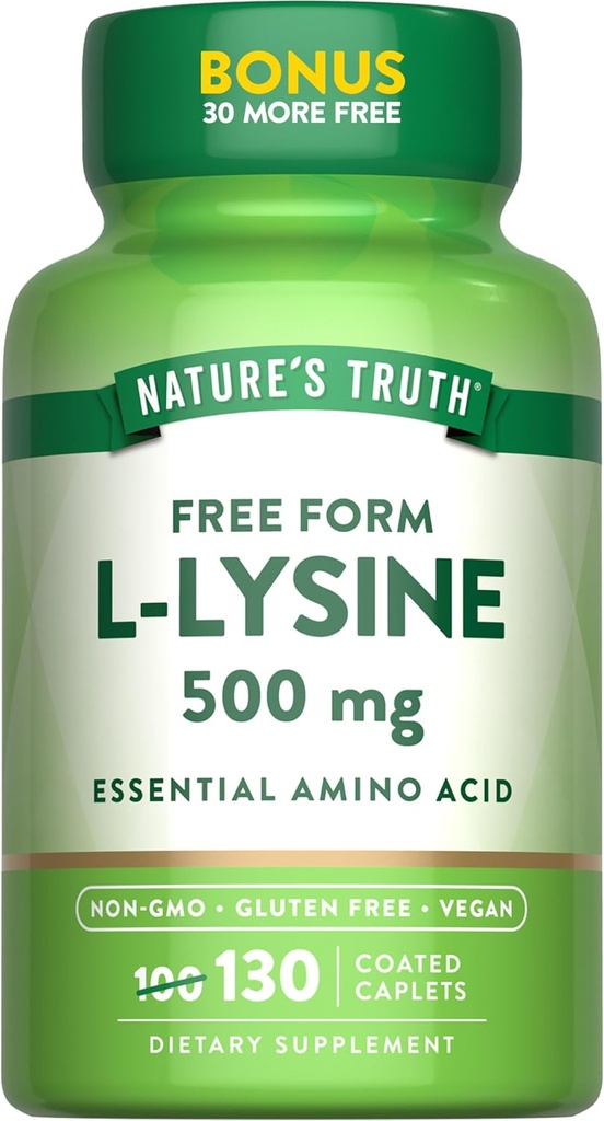 De waarheid van de natuur L-Lysine 500mg 
