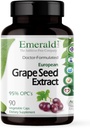 EMERALD LABS European Grape Seed Extract - Antiossidante & Immune Support Supplement - Supporta il flusso sanguigno sano - 90 capsule vegetali (90-Day Supply)