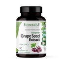EMERALD LABS European Grape Seed Extract - Antioxidant & Immune Support Supplement - Supports Healthy Blood Flow - 90 Vegetable Capsules (90-Day Supply)