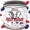 Red Wave Pre Treenout Powder Creatiini miesten & naisten - Täysin annosteltu täydentää, Citrulline, Beta-Alanine, 300 mg Blended kofeiini, Nootrooppinen, Pitkä kestävä energia, 540 grammaa (Fruity Jelly Bean)