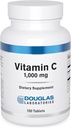 Douglas Laboratories Vitamin C | Wasserlösliche Antioxidantien-Ergänzung zur Unterstützung der Immunfunktion und der normalen Wundheilung* | 100 Tabletten