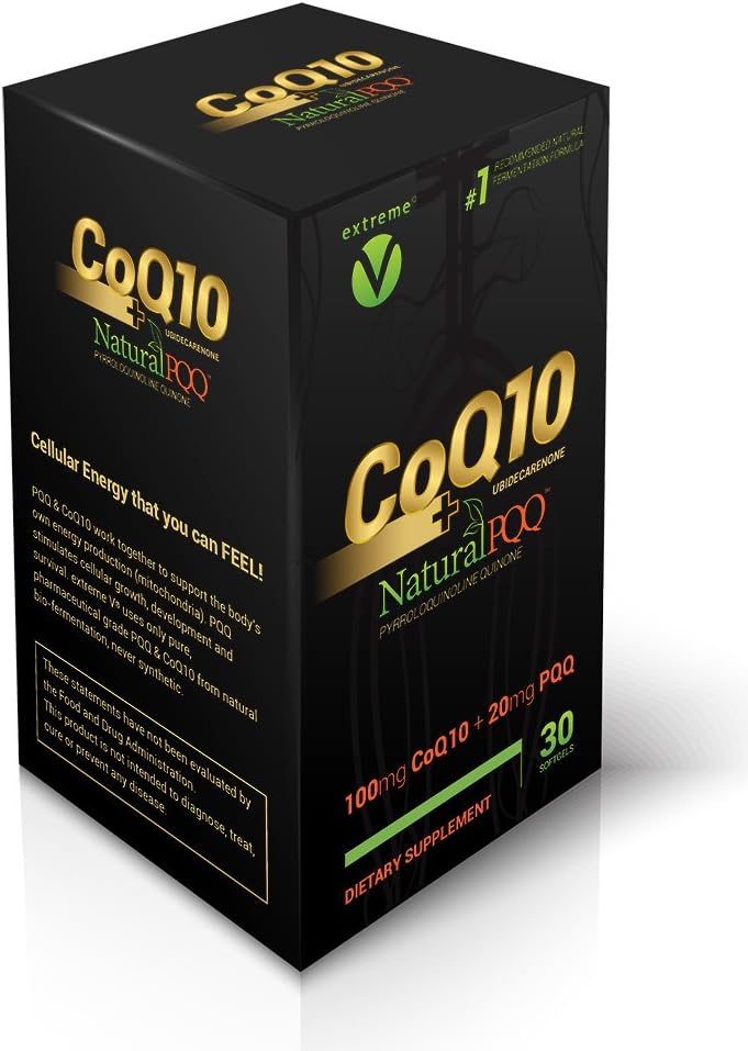 CoQ10 QQ - CoQ10 mit natürlichem PQQ - Vegetarische Softgele