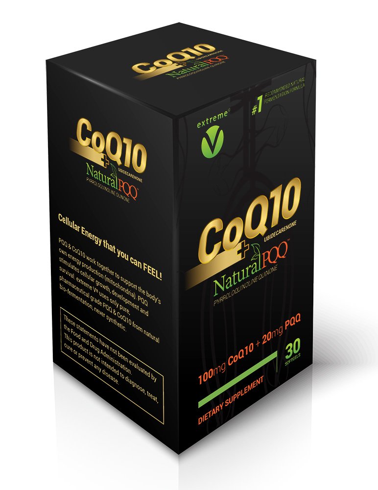 CoQ10 QQ - CoQ10 with Natural PQQ - Vegetarian Softgels