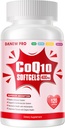 CoQ10-400-Suplagues with PQQ, BioPerine & โอเมก้า-3, Coenzyme Q10 (Ubiquinone) sufflement for High-Absorpulation, suffer-Anticiident, รองรับหัวใจและระบบพลังงาน, 120 การให้บริการ