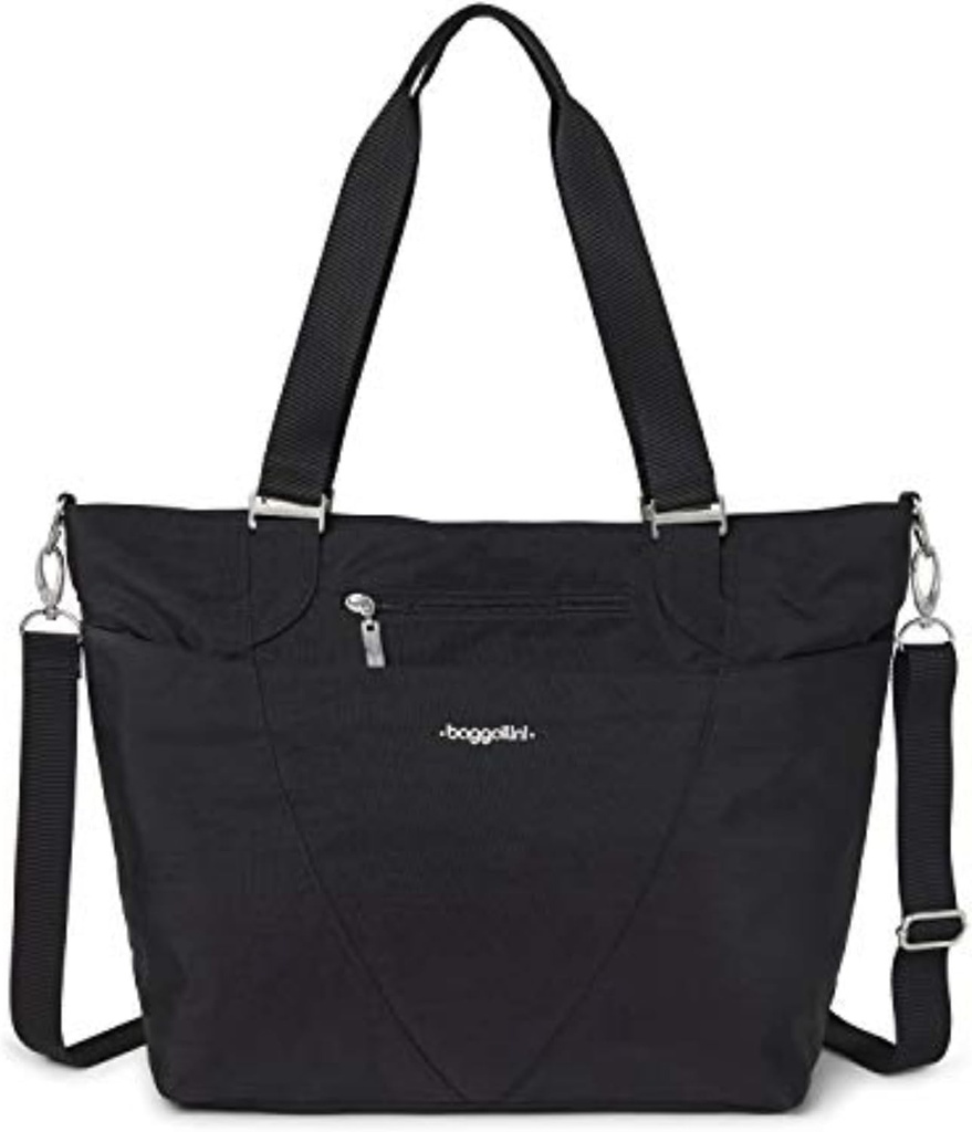 Baggallini Avenue Tote - 12x18 Portable Tote Bag pour femmes - Voyage de travail léger transporter sur sac
