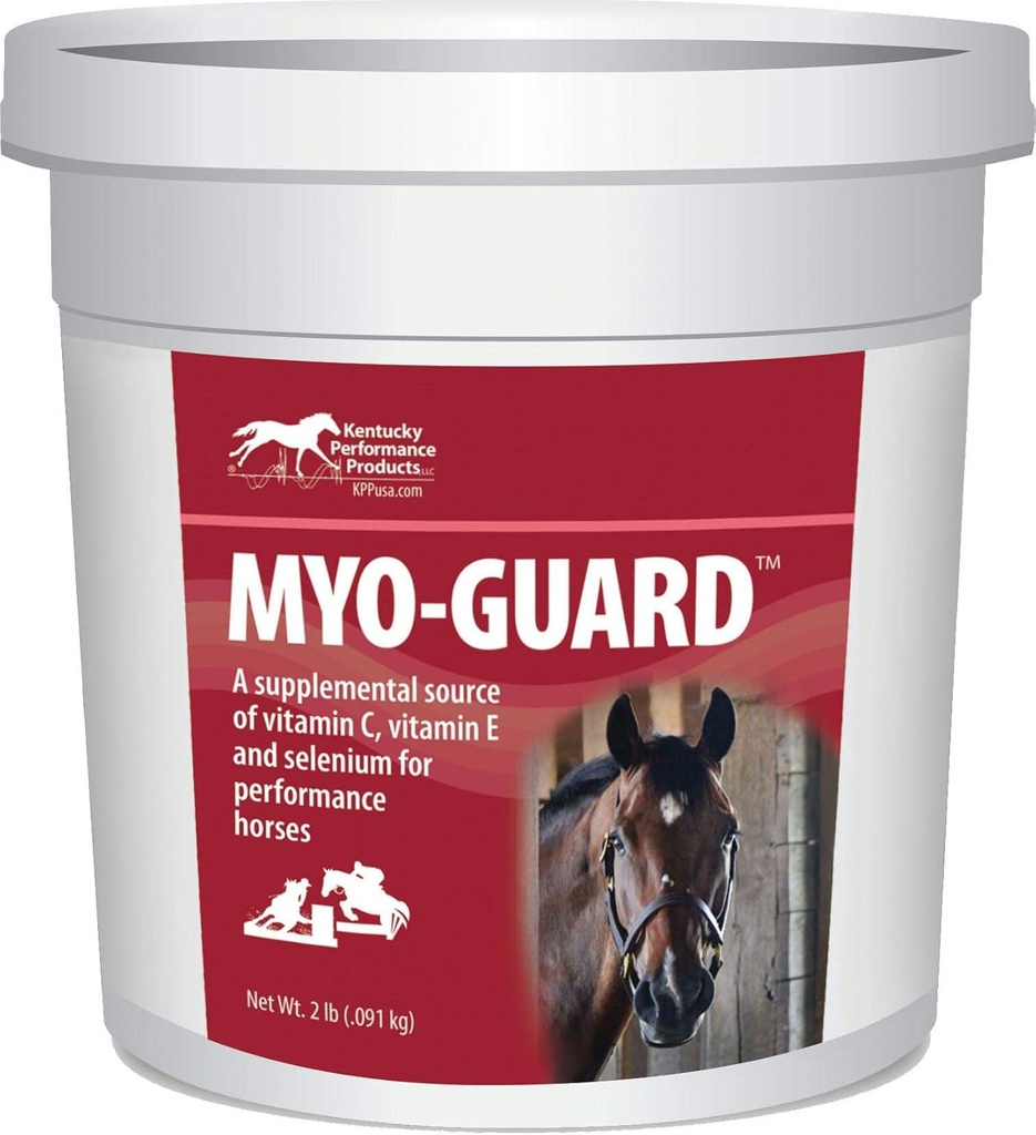 Kentucky Performance Products Myo-Guard, 2 Pounds, Soporte diario de antioxidantes para reducir a dor muscular nos cabalos de rendemento