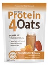 PEScience Protein4Oats Protein for Oatmeal, Peanut Butter & Honey, 12 SRV | Whey and Casein Protein, Makes Protein Oatmeal, Protein Powder for Oats