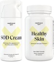 Bundle: SOD Superoxid Dismutáza krém na tvár a zdravá koža Anti-Aging doplnok