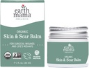 Terra Mama Organic Skin & Scar Balm Cuidados de pele recuperação C, gravidez Stretch Mark Scar Creme com óleo orgânico Jojoba, óleo de tamanu e Gotu Kola