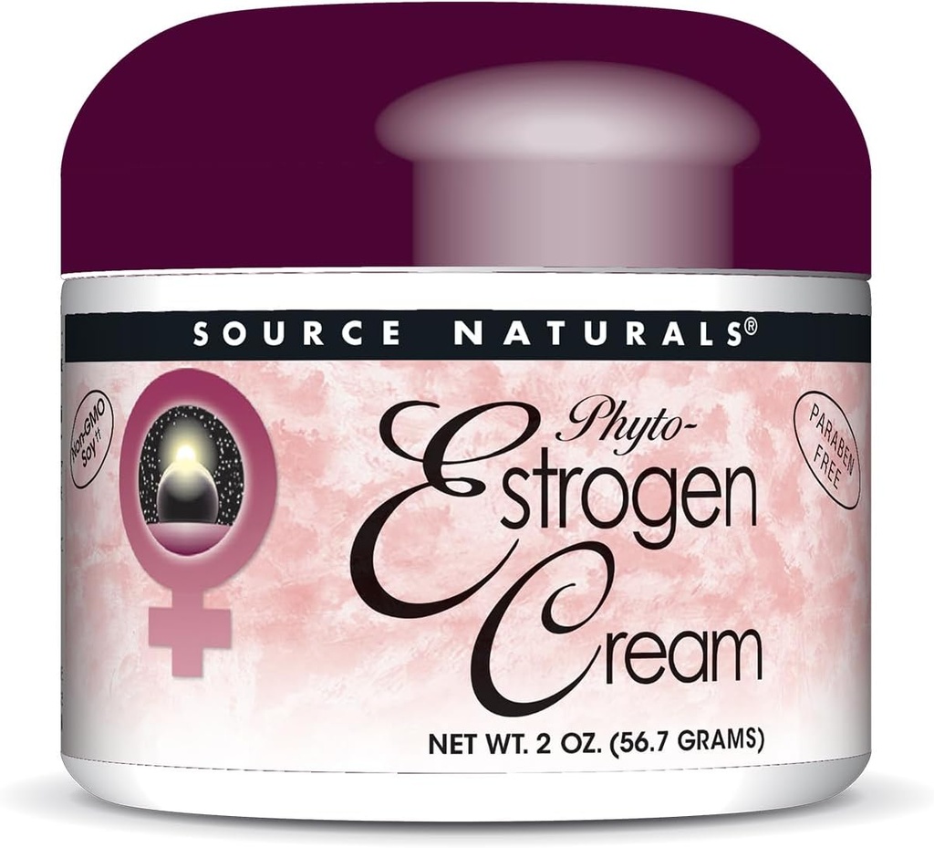 Super inteligente Phyto-Estrogen Cream (Advanced Liposomal Delivery) - com Romã, Soja Isoflavona, Lecitina - Fitoestrogênio Creme para Mulheres □ Não-GMO & Gluten Free - 2 Oz/ 56.7g