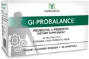 Manatech Preetsutos and Protogens, 30 แท่ง, Youguret Flavor, GI-Probalance w/manna Biologic Bleind, Pre and protos for Got Health, w/8 Strains, Rich Pritiple Fiber & 50 Billion CFU