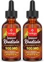 57.000 MG Liposomal Active Rhodiola Rosea Supplement, Rhodiola Root Extract, Υγρό για Υψηλή Απορρόφηση, Rhodiola Rosea Root Extract Βάμμα για Ενέργεια, Άγχος, Mood, Vegan, 120 ml