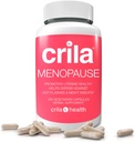 Hot Flash, Mood Swings, and Menopause Hormone Support by CRILA I 2 Month Supply | Night Sweats & Hot Flashes Menopause Relief Supplements | Estrogen Replacement for Women, Natural Supplement Pills