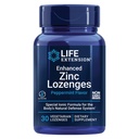 Life Extension Enhanced Zinc Lozenges, zinc Acetate, Optimal Immune Support, Strong Immune Response, Ionic zinc, Non-GMO, Gluten-Free, Vegetarian, 30 lozenges