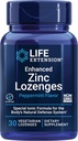Life Extension Enhanced Zink Lozenges, Zinkacetat, Optimale Immununterstützung, Starke Immunantwort, Ionic Zink, Non-GMO, Glutenfrei, Vegetarisch, 30 Lozenges