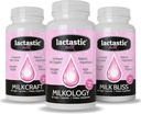 Lactastic® Perfect Start Bundle - Integratori di Lattazione Organica ad alta potenza - Latteologia, Milkcraft & Milk Bliss - 210 Capsule Vegan
