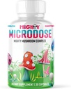 5- Cogumelo Nootrópico Mistura - 30 Cápsulas, Turkey Tail, Reishi, Maitake Mushroom Extract com Beta Glucan High, & Lion Mane Mushroom Supplement Cápsulas, Functional Mushrooms Herbal Supplements