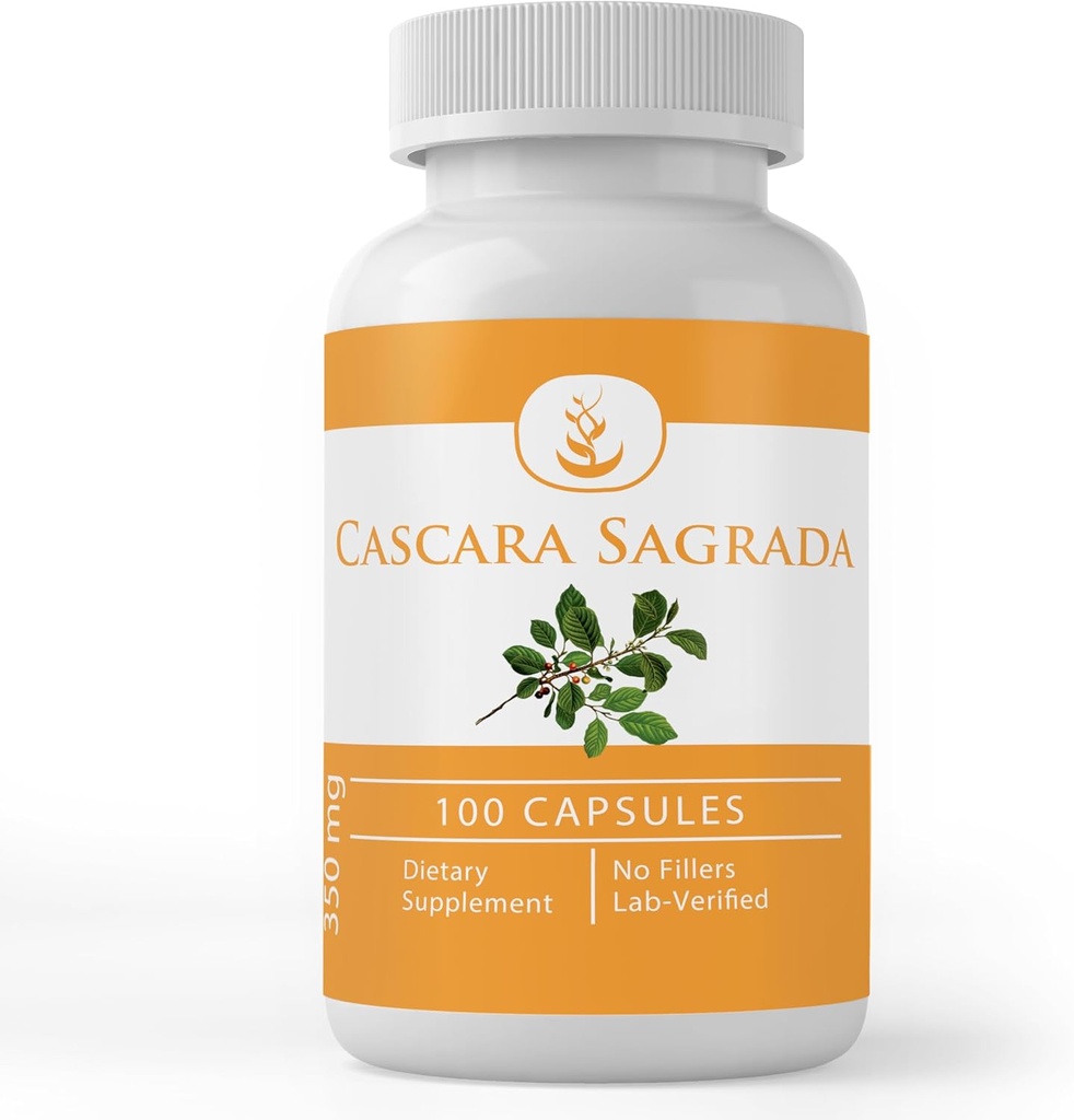Чистые оригинальные ингредиенты Cascara Sagrada Экстракт (100 капсул) Всегда чистый, без наполнителей