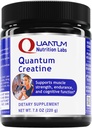 Quantum Nutrition Labs Quantum Creatine - Creatin Monohydrát Powder, Creatine Powder for men, Women, Vegarians, Neochucený Vegan Friendly Formule - 7.8 oz (40 Služeb)