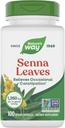 Nature's Way Senna Leaves, Relieves Occasional Constipation *, 1,350 mq - 3-Capsule Xidmət, Qeyri-GMO Project Verified, 100 Capsules (Paket May Vary)