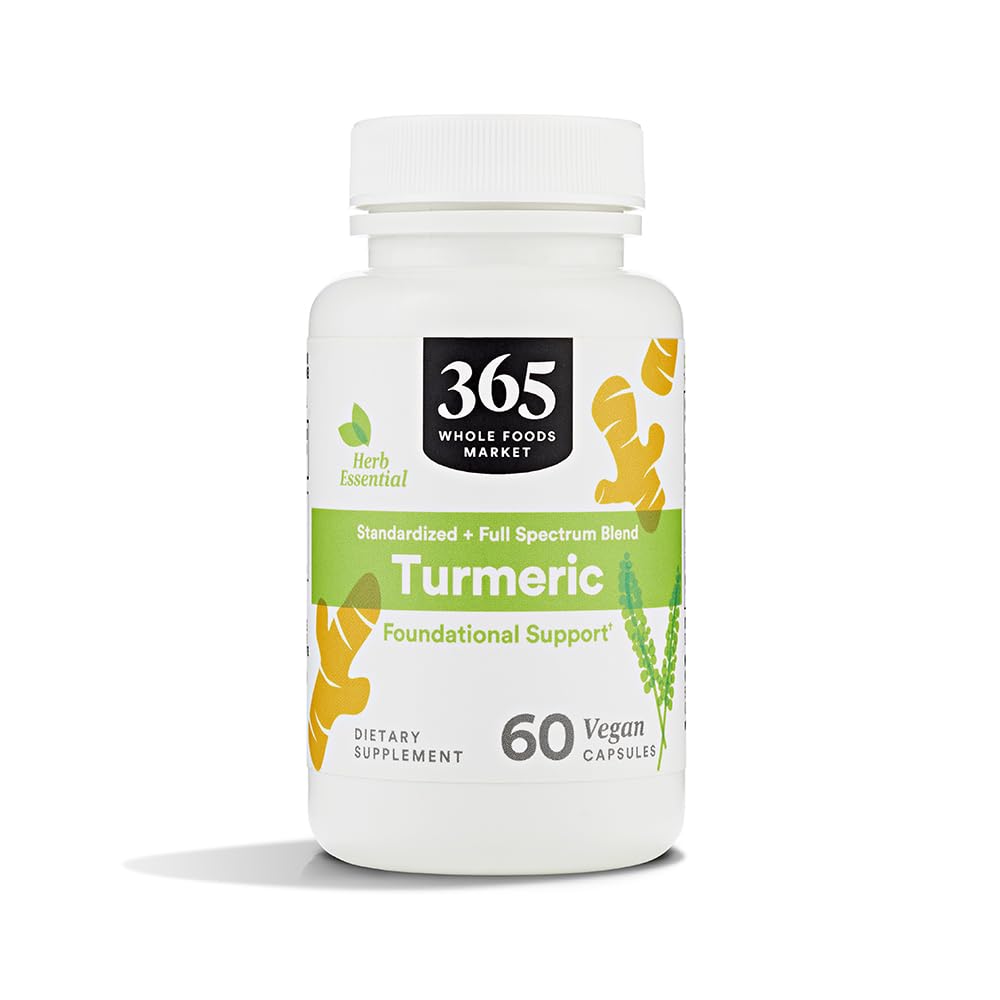 365 By Whole Foods Market, Turmeric, 60 Count