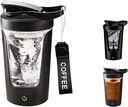 Electric Protein Shaker Bottle, Portable Mixer Cup, USB C Rechargeable, BPA-Free Tritan, 450ml/16oz, 500mAh, for Smooth Shakes