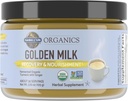 Jardim da vida Orgânicos Golden Milk Recuperação & Nutrição Pó - 44mg Curcumin açafrão (95% Curcuminóides), Ashwagandha - Orgânico não-GMO Vegan & Gluten Free Herbal Supplements, 30 Servings