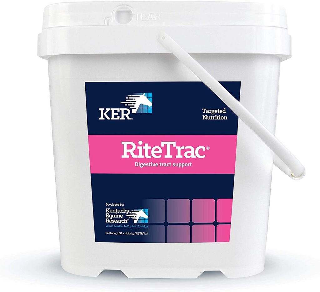 Kentucky Equine Research RiteTrac: Total de suporte ao trato digestivo para cavalos, 6 kg (50 Servings)