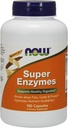 עכשיו תוספים, Super Enzymes, פורמולה עם Bromelain, Ox Bile, Pancreatin ו Papain, Super Enzymes, 180 קפסולות