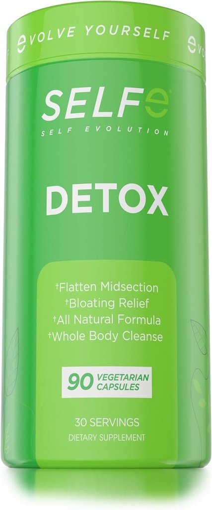 Detox Colon Cleanser & Detox Pills, Sağlıklı Digestive Function Ekstra Kuvvetli Temizleme Supplement (90 Capsules)