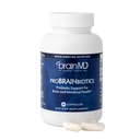 BRAINMD Dr Amen ProBRAINbiotics - 3 Billion CFU, 60 Capsules - Promotes Gut Health - Gluten Free - 60 Servings