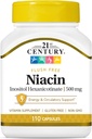Niacin Flush Free 500 triệugrams 110 Capsules